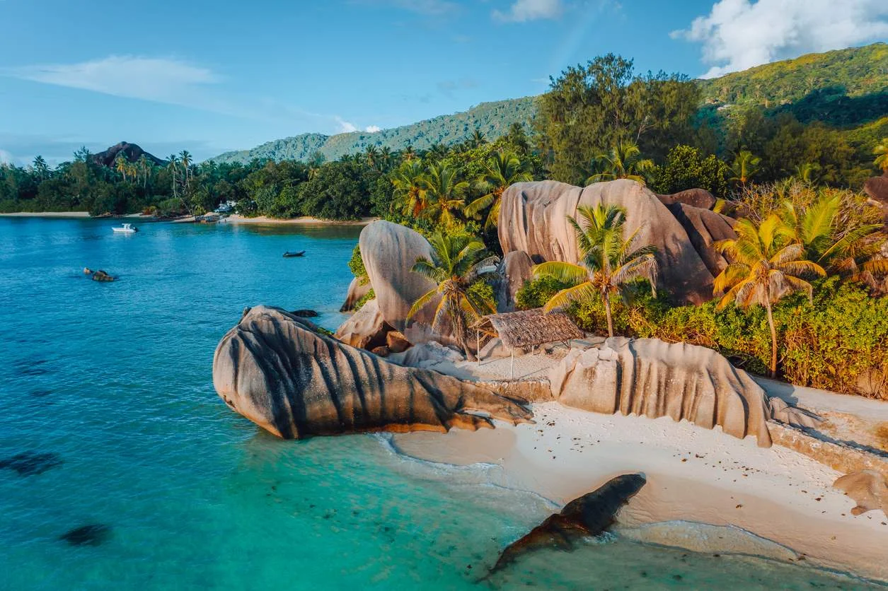 Playa La Digue, Seychelles